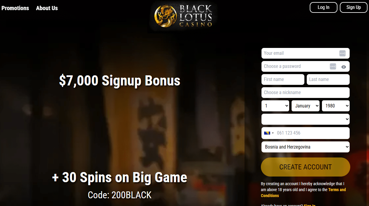 Black Lotus FL Casino App